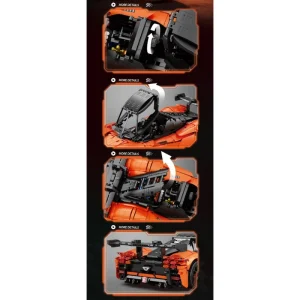 Reobrix KTM X-BOW GTX 1:8 Supercar (2812 Pieces)