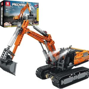 Reobrix Mechanical RC Heavy Excavator (1106 Pieces)