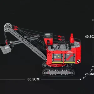 Reobrix Mechanical Heavy Power Shovel Excavator (2968 Pieces)