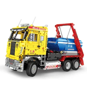 Reobrix Mechanical RC Skip Loading Truck (1918 Pieces)