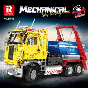 Reobrix Mechanical RC Skip Loading Truck (1918 Pieces)