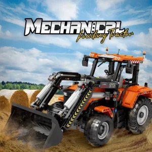 Reobrix Mechanical Front Loader Tractor (1496 Pieces)