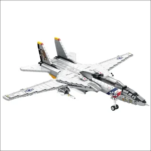 Reobrix F-14 Tomcat Supersonic Fighter Aircraft (1600 Pieces)