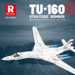 Reobrix TU-160 Supersonic Strategic Bomber (1598 Pieces)