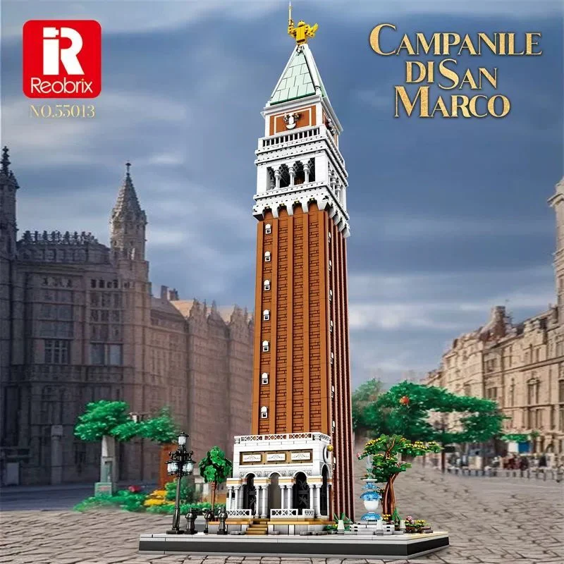 Reobrix Campanile di San Marco Venice Bell Tower (3903 Pieces)