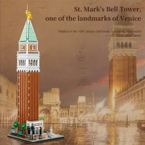 Reobrix Campanile di San Marco Venice Bell Tower (3903 Pieces)