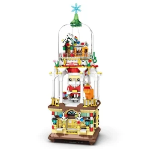 Reobrix Christmas Dreams Music Box (843 Pieces)