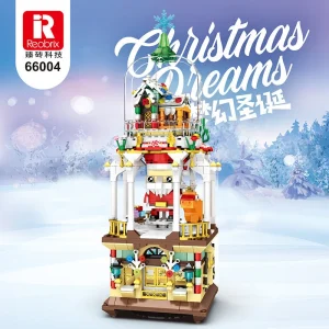 Reobrix Christmas Dreams Music Box (843 Pieces)