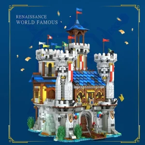 Reobrix European Century Medieval Castle Fortress (2722 Pieces)