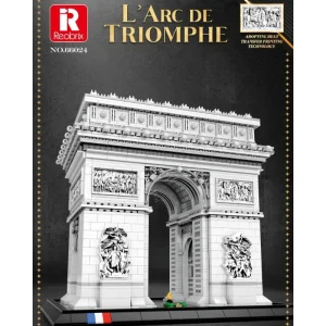 Reobrix Architecture L'Arc de Triomphe Paris Monument (3718 Pieces)