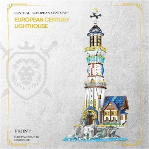 Reobrix European Century Coastal Lighthouse (3228 Pieces)