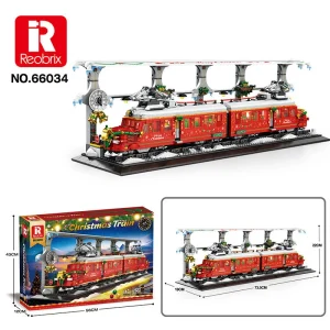 Reobrix Holiday Winter Christmas Train (2822 Pieces)