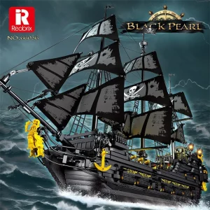 Reobrix Black Pearl Pirate Ship (4708 Pieces)