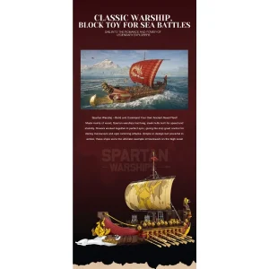 Reobrix Ancient Greek Spartan Trireme Warship (3043 Pieces)