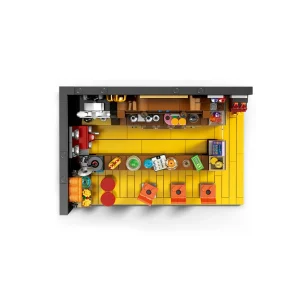 Reobrix Retro American Revival Bar (583 Pieces)