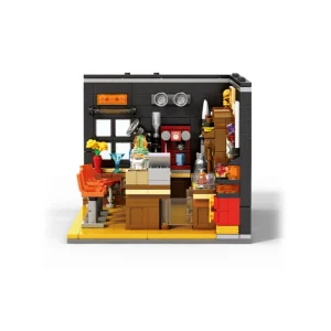 Reobrix Retro American Revival Bar (583 Pieces)