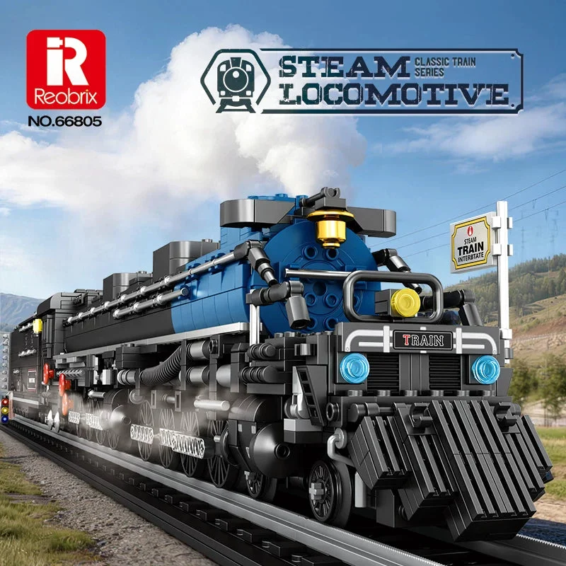 Reobrix American Big Boy Steam Locomotive (2947 Pieces)