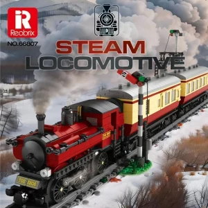Reobrix Great Western Railway Steam Train Locomotive (2108 Pieces)