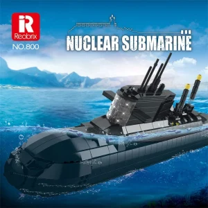 Reobrix Nuclear Submarine (1498 Pieces)