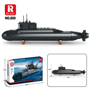 Reobrix Nuclear Submarine (1498 Pieces)