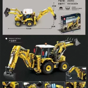 2466PCS Reobrix 22018 Six-channel Backhoe Loader Bulldozer
